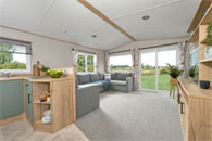 Cowarth: Lounge - static caravan for sale in Derbyshire