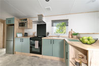 Cowarth: Kitchen - static caravan for sale in Derbyshire