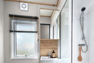 Keswick: Shower - static caravan for sale in Derbyshire