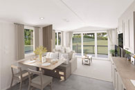 Morlaix: Interior - static caravan for sale in Derbyshire