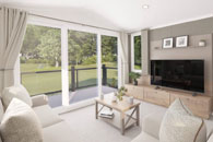 Morlaix: Lounge - static caravan for sale in Derbyshire