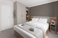 Morlaix: Double Bedroom - static caravan for sale in Derbyshire