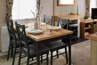 Provence: Dining Area - static caravan for sale in Derbyshire
